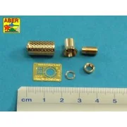 Muzzle brake fit to barrel for Krupp 12, 8cm PAK 44 Anti-Tank Gun (...