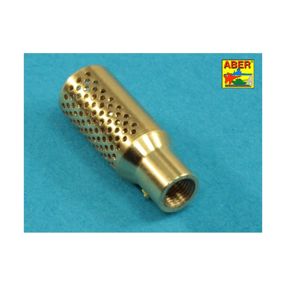 Muzzle brake fit to barrel for Krupp 12, 8cm PAK 44 Anti-Tank Gun (...