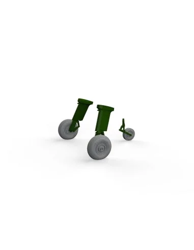 Z-126/226 Trener wheels for EDUARD, 1/48 - Eduard Accessories 648679