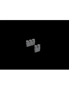 [NO_DESC] F6F exhaust stacks for EDUARD, 1/48 - Eduard Accessories ...