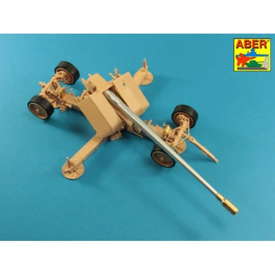 Muzzle brake fit to barrel for Krupp 12, 8cm PAK 44 Anti-Tank Gun (...