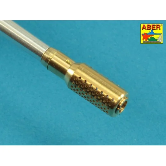 Muzzle brake fit to barrel for Krupp 12, 8cm PAK 44 Anti-Tank Gun (...