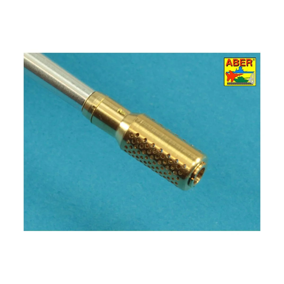 Muzzle brake fit to barrel for Krupp 12, 8cm PAK 44 Anti-Tank Gun (...