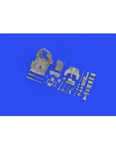 A6M2 Zero Model 21 cockpit PRINT for EDUARD, 1/48 - Eduard Accessor...