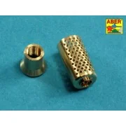 Muzzle brake fit to barrel for Krupp 12, 8cm PAK 44 Anti-Tank Gun (...