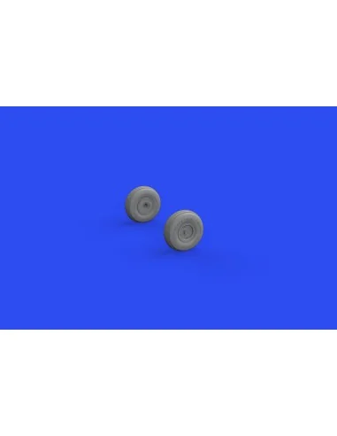 Chipmunk T.10 wheels, for AIRFIX, 1/48 - Eduard Accessories 648699