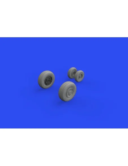 F/A-18E wheels, for MENG, 1/48 - Eduard Accessories 648701