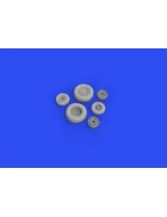 F/A-18E wheels, for MENG, 1/48 - Eduard Accessories 648701 2