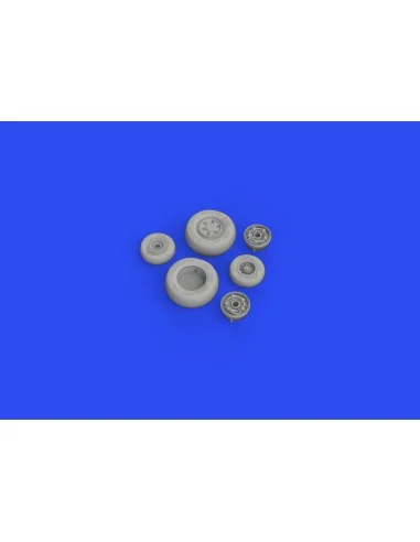 [NO_DESC] F/A-18E wheels, for MENG, 1/48 - Eduard Accessories 648701