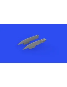 F-4B fin caps PRINT, for TAMIYA, 1/48 - Eduard Accessories 648704