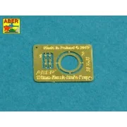 Muzzle brake fit to barrel for Krupp 12, 8cm PAK 44 Anti-Tank Gun (...