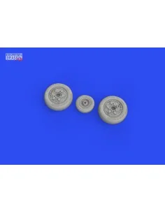 F-16 wheels late for TAMIYA, 1/48 - Eduard Accessories 648708