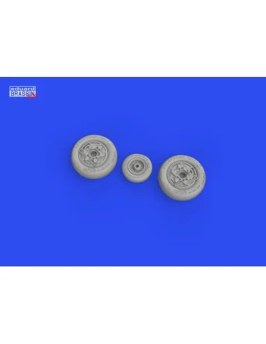 F-16 wheels late for TAMIYA, 1/48 - Eduard Accessories 648708