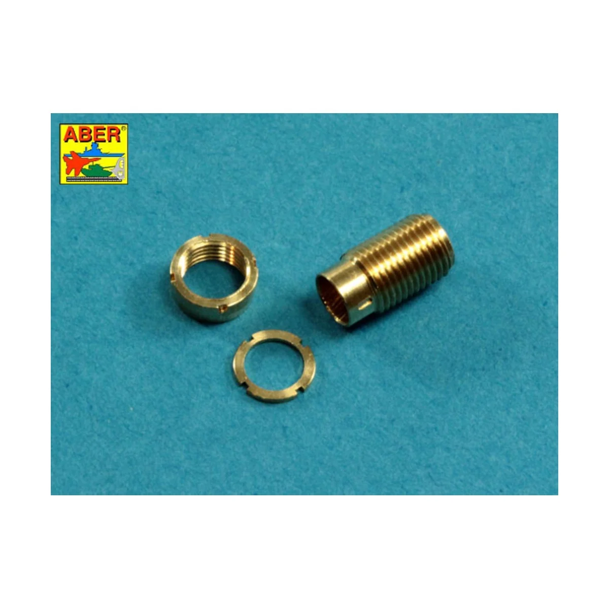 Muzzle brake fit to barrel for Krupp 12, 8cm PAK 44 Anti-Tank Gun (...