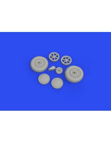 [NO_DESC] SBD-5 wheels for ACCURATE MINIATURES/REVELL, 1/48 - Eduar...
