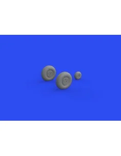 Pe-2 wheels for ZVEZDA, 1/48 - Eduard Accessories 648719 2