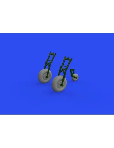 Pe-2 wheels for ZVEZDA, 1/48 - Eduard Accessories 648719