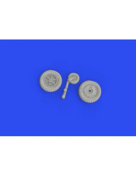 Bf 109G-4 wheels for EDUARD, 1/48 - Eduard Accessories 648720