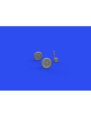 Bf 109G-4 wheels for EDUARD, 1/48 - Eduard Accessories 648720
