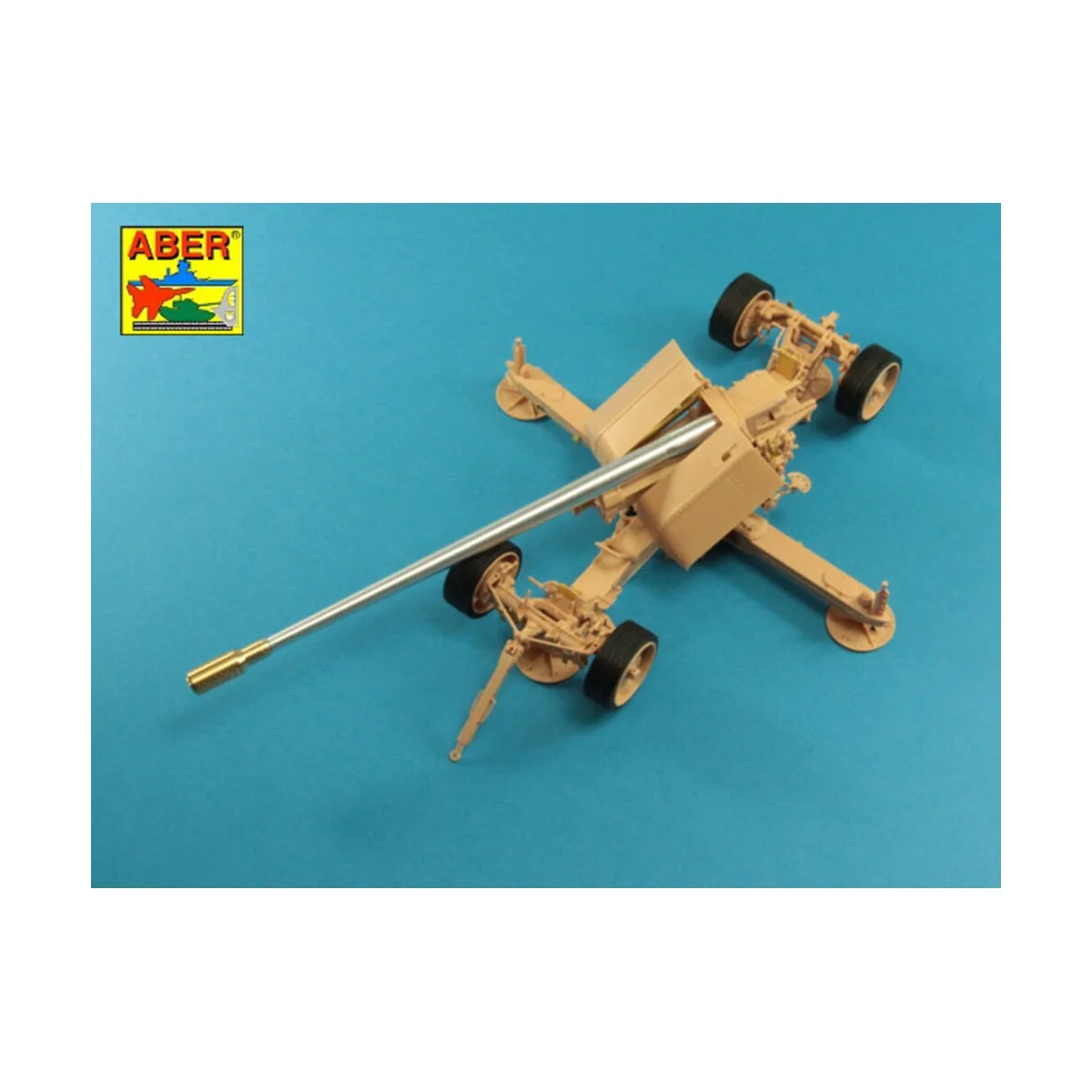 Muzzle brake fit to barrel for Krupp 12,8cm PAK 44 Anti-Tank Gun (T...