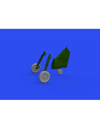 Bf 109G-4 wheels for EDUARD, 1/48 - Eduard Accessories 648720