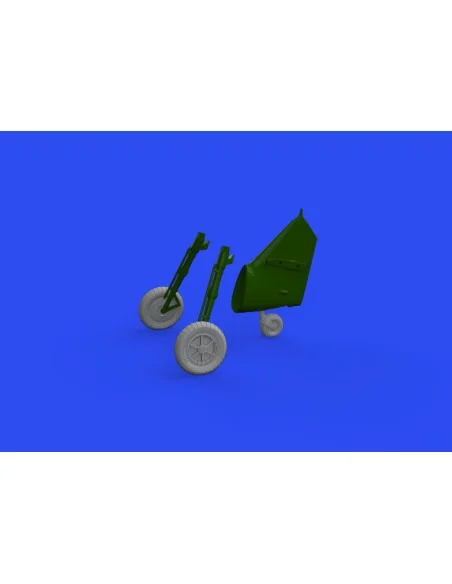 Bf 109G-4 wheels for EDUARD, 1/48 - Eduard Accessories 648720