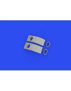 A6M2 exhausts PRINT for EDUARD, 1/48 - Eduard Accessories 648722