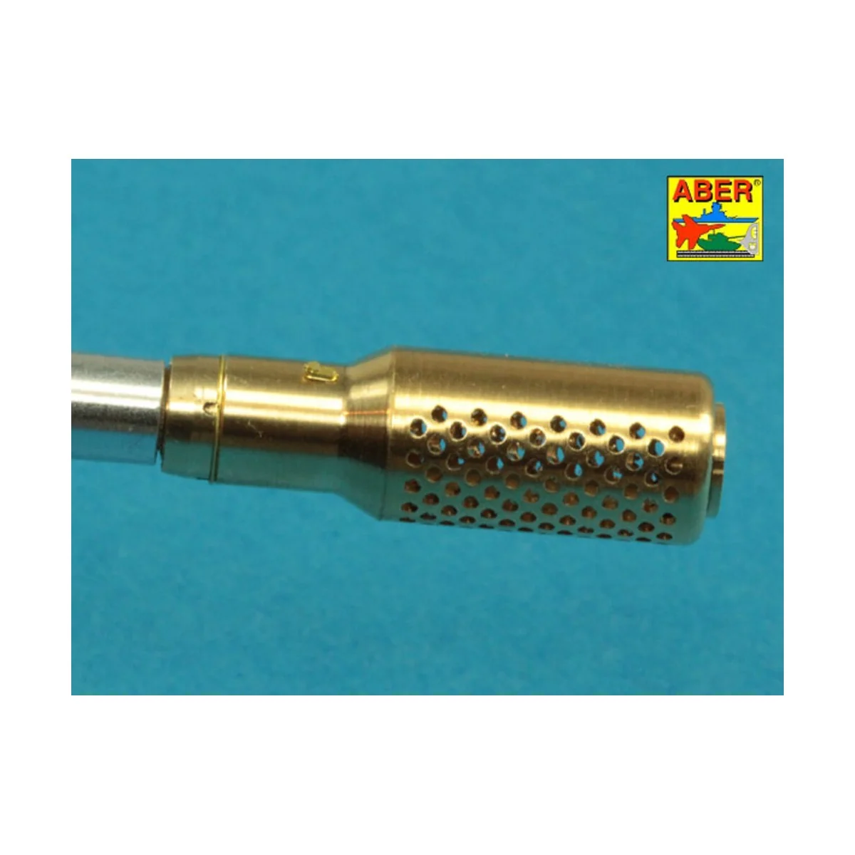 Muzzle brake fit to barrel for Krupp 12, 8cm PAK 44 Anti-Tank Gun (...