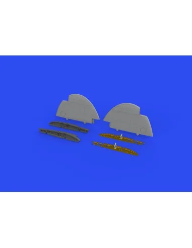 [NO_DESC] A6M2 Zero Model 21 folding wingtips PRINT for EDUARD, 1/4...