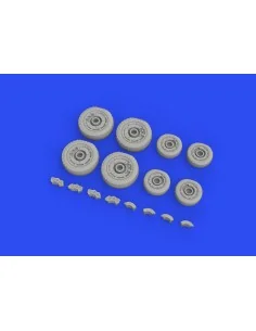 [NO_DESC] CH-47A wheels for HOBBY BOSS, 1/48 - Eduard Accessories 6...