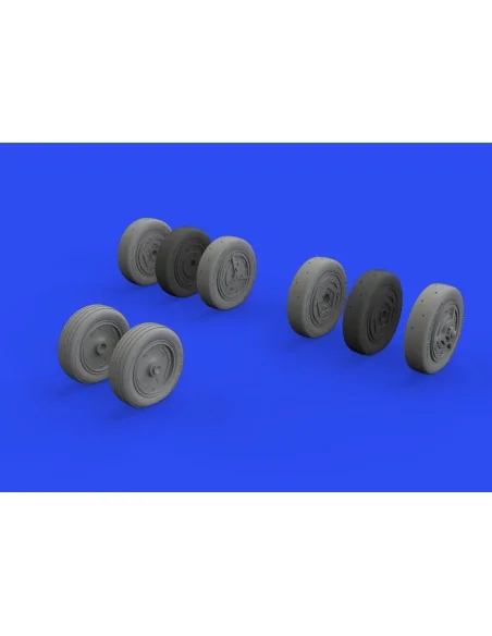 [NO_DESC] SR-71A wheels, 1/48 - Eduard Accessories 648740