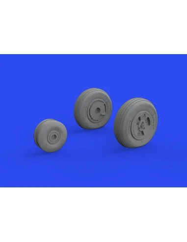 Vampire F.3 wheels, 1/48 - Eduard Accessories 648741