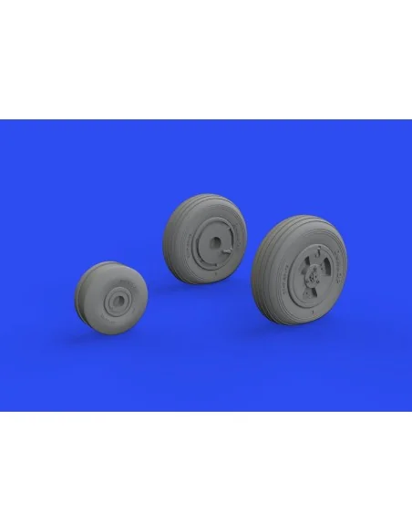 Vampire F.3 wheels, 1/48 - Eduard Accessories 648741