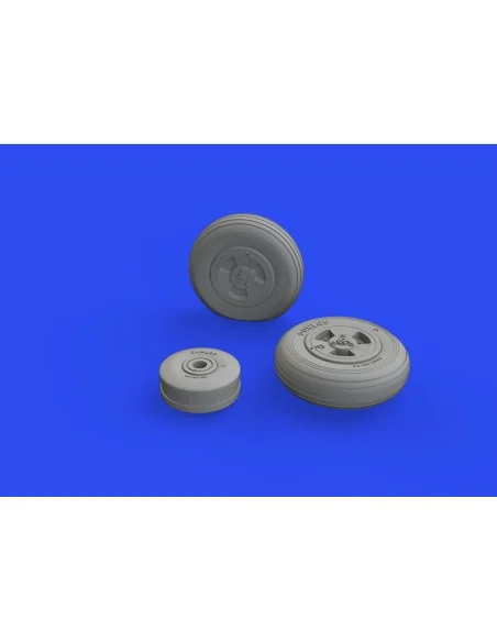 Vampire F.3 wheels, 1/48 - Eduard Accessories 648741