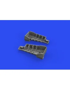 P-51D wheel bay PRINT, 1/48 - Eduard Accessories 648742