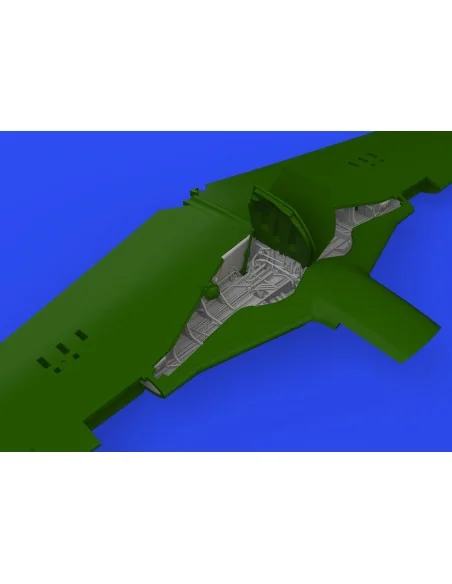 P-51D wheel bay PRINT, 1/48 - Eduard Accessories 648742