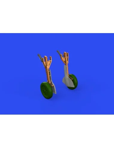 F6F undercarriage legs BRONZE, 1/48 - Eduard Accessories 648747