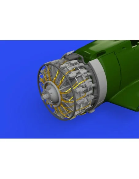 A6M2 engine complete PRINT, 1/48 - Eduard Accessories 648763