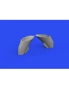 F4F-3 exhausts PRINT, 1/48 - Eduard Accessories 648766
