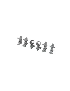 Luftwaffe rudder pedals PRINT, 1/48 - Eduard Accessories 648778