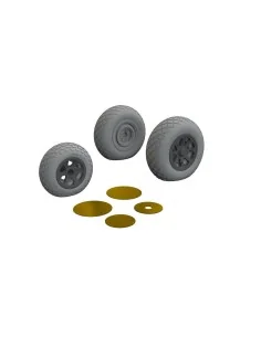 P-38J wheels, 1/48 - Eduard Accessories 648782