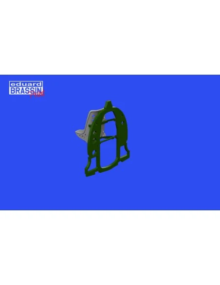 [NO_DESC] A6M3 seat PRINT for EDUARD, 1/48 - Eduard Accessories 648786