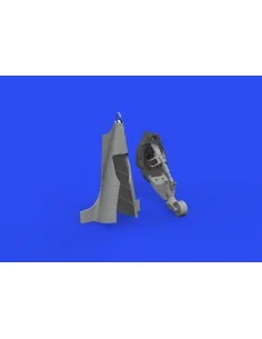 A6M3 tailwheel PRINT for EDUARD, 1/48 - Eduard Accessories 648787 2