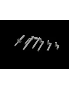 P-38J gun barrels PRINT for TAMIYA, 1/48 - Eduard Accessories 648789 2