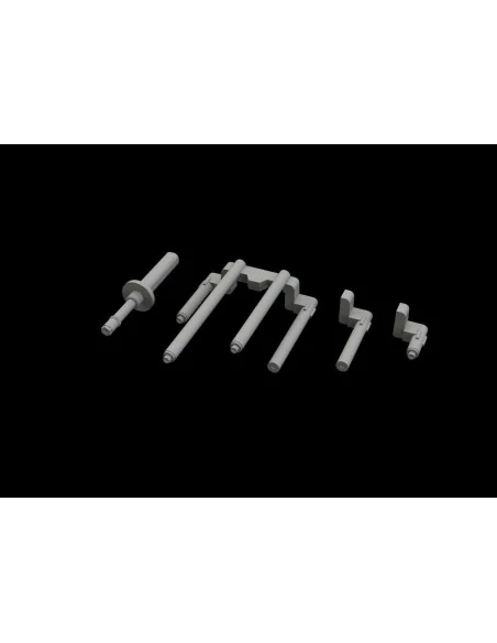 [NO_DESC] P-38J gun barrels PRINT for TAMIYA, 1/48 - Eduard Accesso...