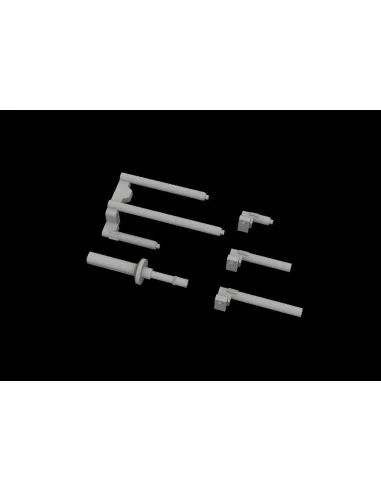 P-38J gun barrels PRINT for TAMIYA, 1/48 - Eduard Accessories 648789