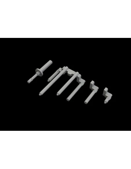 P-38J gun barrels PRINT for TAMIYA, 1/48 - Eduard Accessories 648789