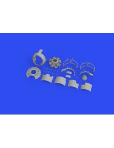 F4F-3 engine early PRINT 1/48 for EDUARD, 1/48 - Eduard Accessories...