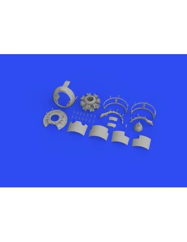 F4F-3 engine early PRINT 1/48 for EDUARD, 1/48 - Eduard Accessories...