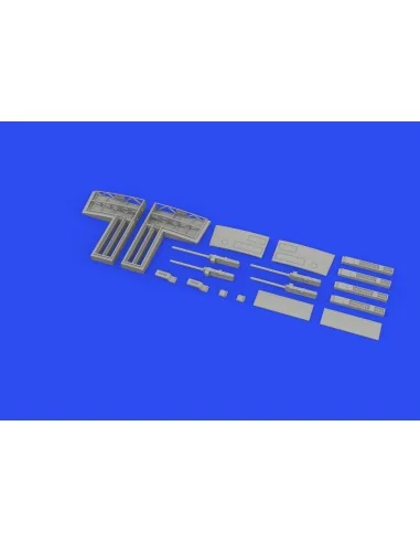 F4F-3 gun bays PRINT for EDUARD, 1/48 - Eduard Accessories 648793